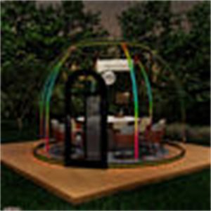 Factory Wholesale tent Dome Garden Igloo with Lining and Curtain