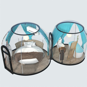 personal playground transparent hard polycarbonate sheet igloo bubble dome tent