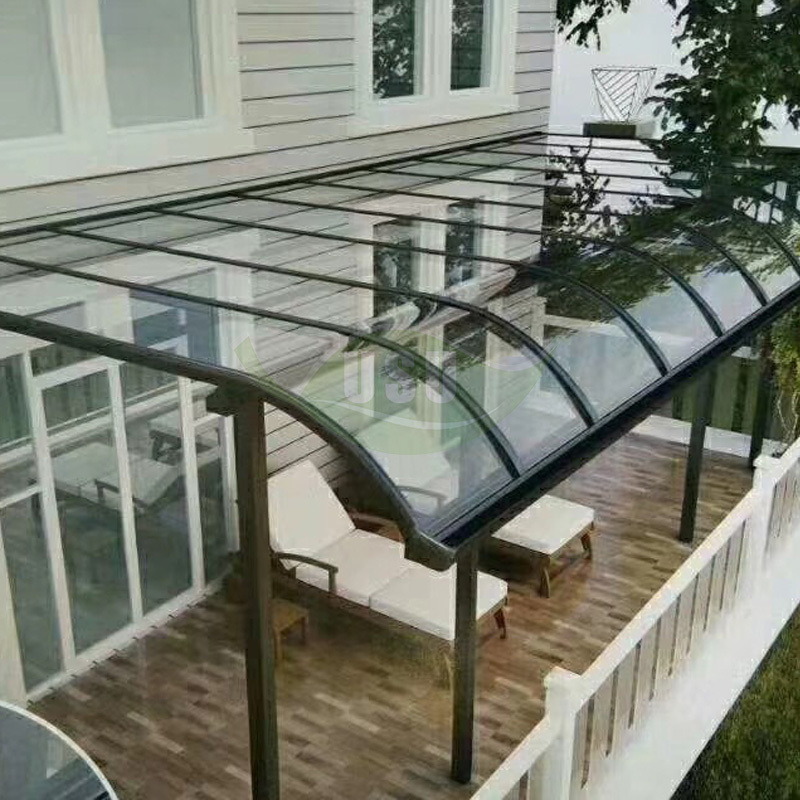 Outdoor Patio Cover Polycarbonate roof Garden Shade Aluminum Canopy