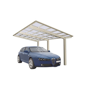 portable cantilever Carport with Polycarbonate panel and Aluminum frame