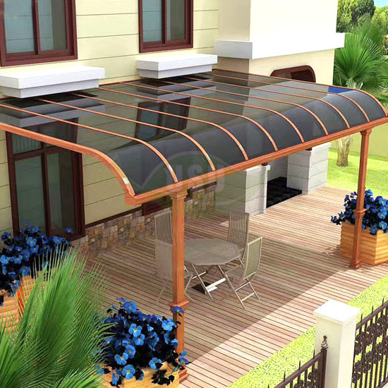 Pergola Retractable Folded Arm Awnings for Garden