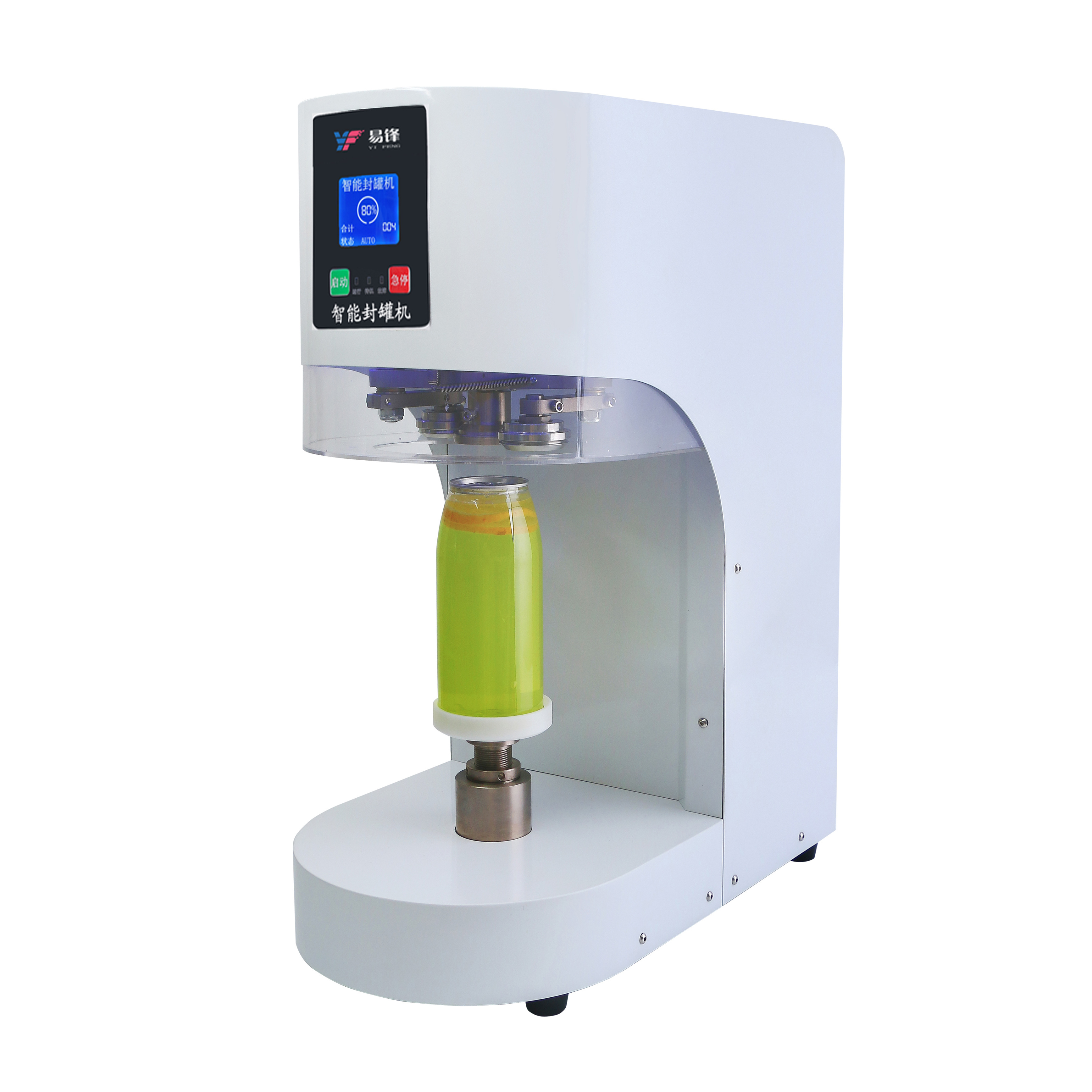 PET bottle Pop Can Sealing Machine Cup Tin Can Sealer Seaming Machine Full automatic Intelligent Automatic Tin Can Seamer