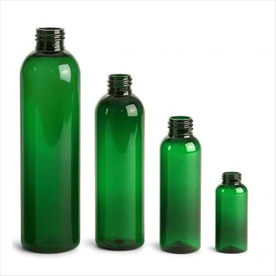 2oz 4oz 8 oz 16 oz Matte Black Empty Bottles or PET Plastic Cosmo Bullet Bottle for hair Oils