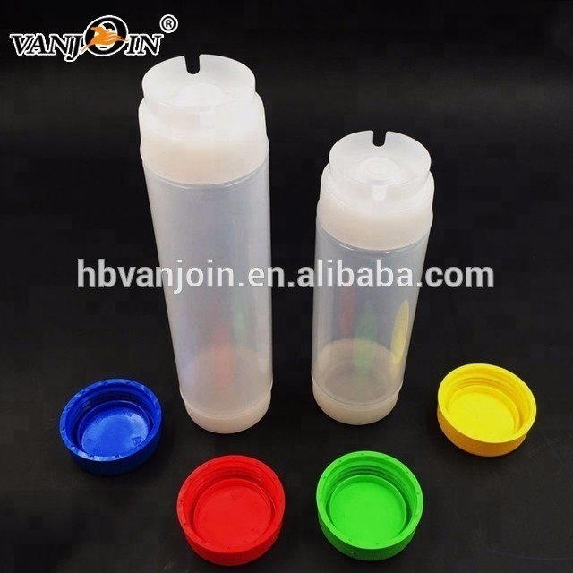 Plastic Squeeze Sauce Ketchup Mustard Mayonnaise Bottles Dispenser Barbecue