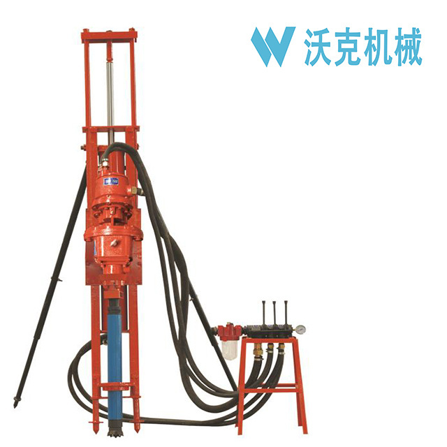 Soil nailing rig with drilling depth of 20m, geotechnical drilling rig, down-the-hole drilling rig