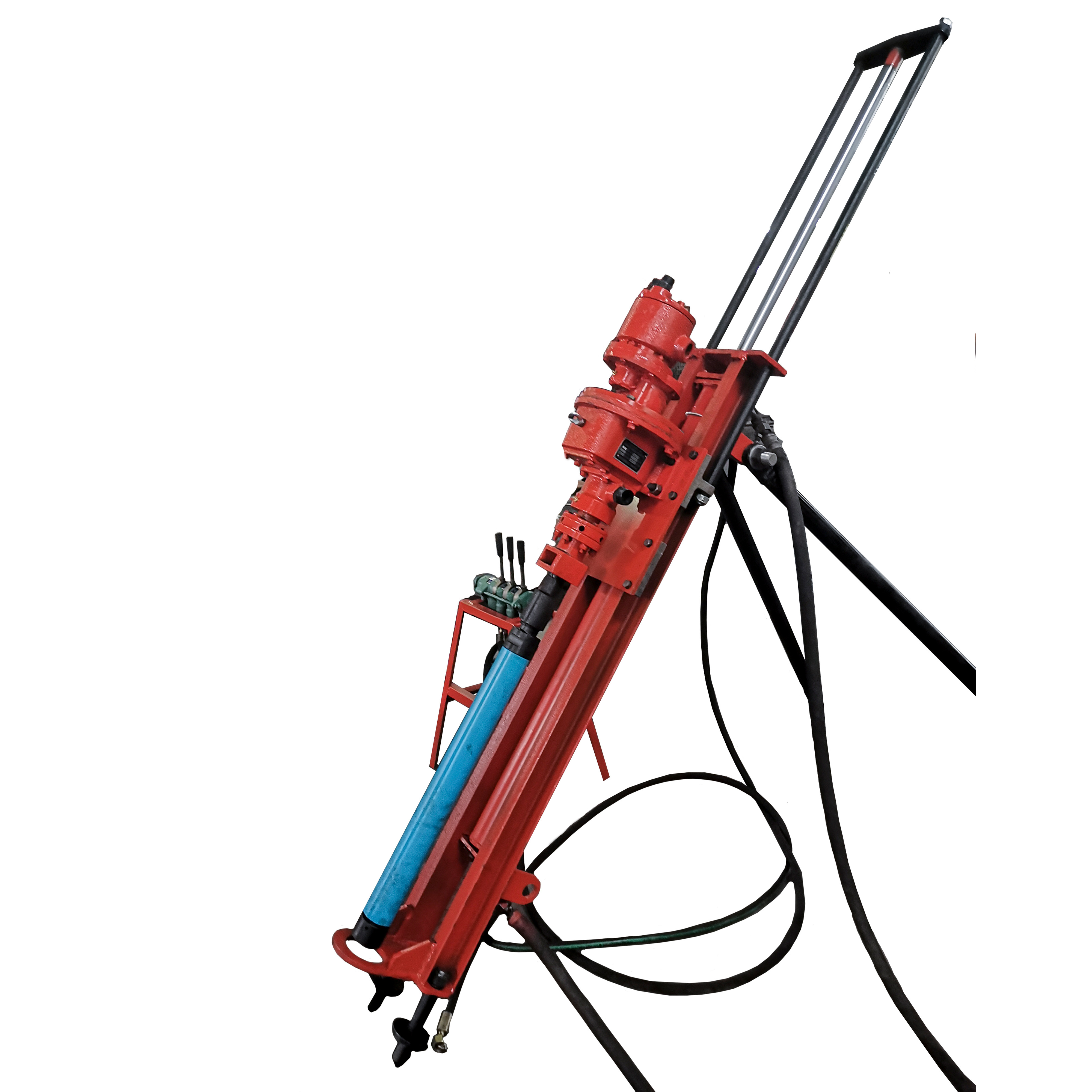 Soil nailing rig with drilling depth of 20m, geotechnical drilling rig, down-the-hole drilling rig