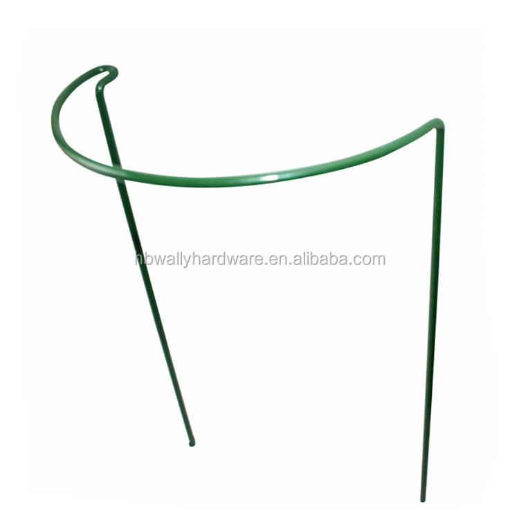 New type green coated garden plant support tomato cage