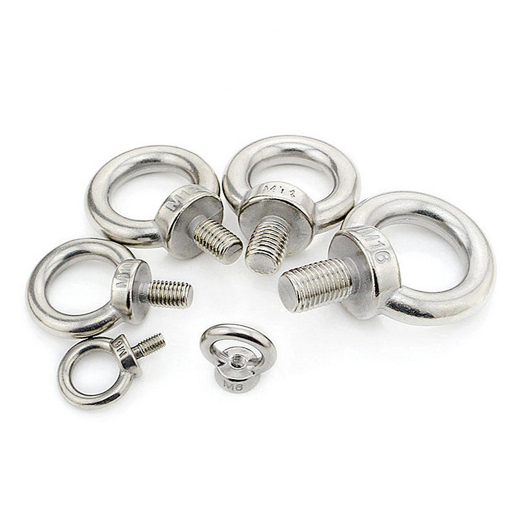 Wholesale Stainless Steel 304 Eye Bolt DIN580Lifting Eye Bolt M6M8M10-M20