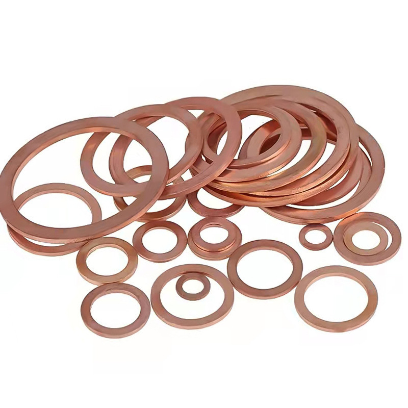 Fennec Oem/Odmcopper Gasket For Marine Watches Sealing Gasket Round Flat Metal Gasket