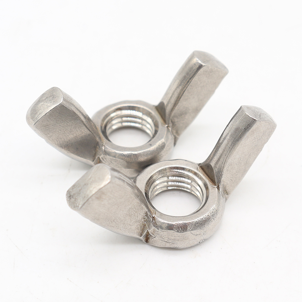 Stainless Steel Butterfly Wing Nut And Bolt M8 Special Types of Stainless Steel Fasteners Manufacturer