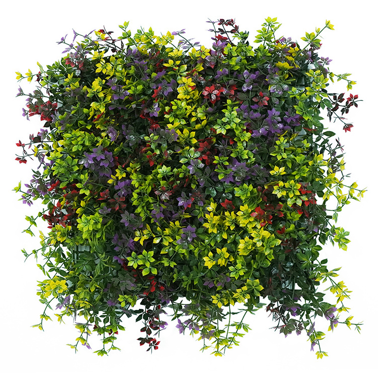 Wall Hanging Artificial Grass Plastic Hanging Artificial Plant Grass Wall