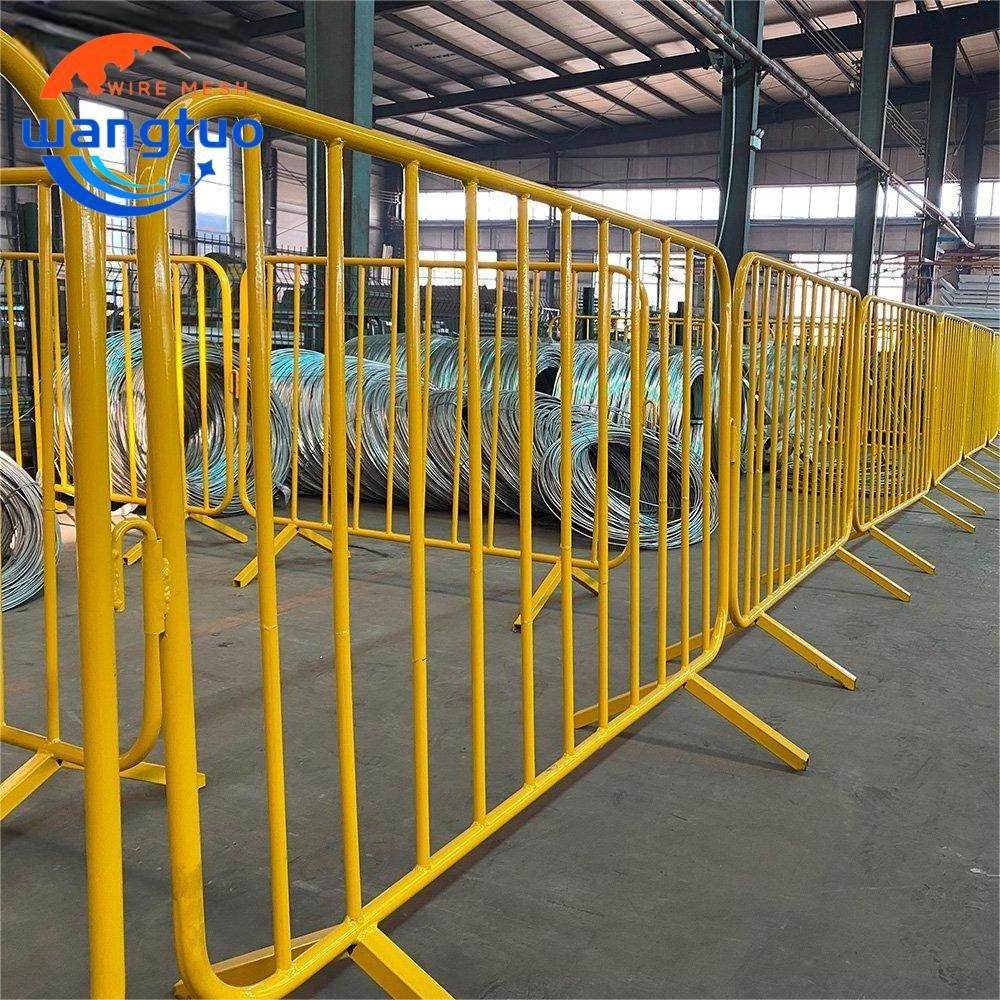 Aluminum Traffic Barrier Stanchions Portable Plastic Velvet Ropes Crowd Control Used Driveway Gates Sport Fences Powder Coated