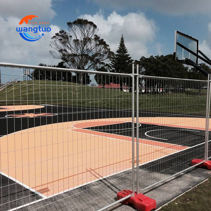 High Quality Temporary Metal Mesh Fence Panels Removable Outdoor Hot-Dipped Galvanized Powder Coated Sport Fences Australia