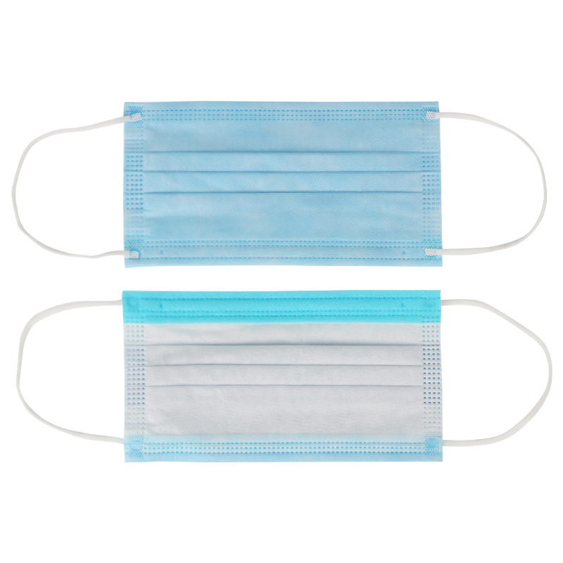 Disposable Three Layer Medical Face Mask with anti-fog foam strip ASTM LEVEL 3 Face Mask for glasses