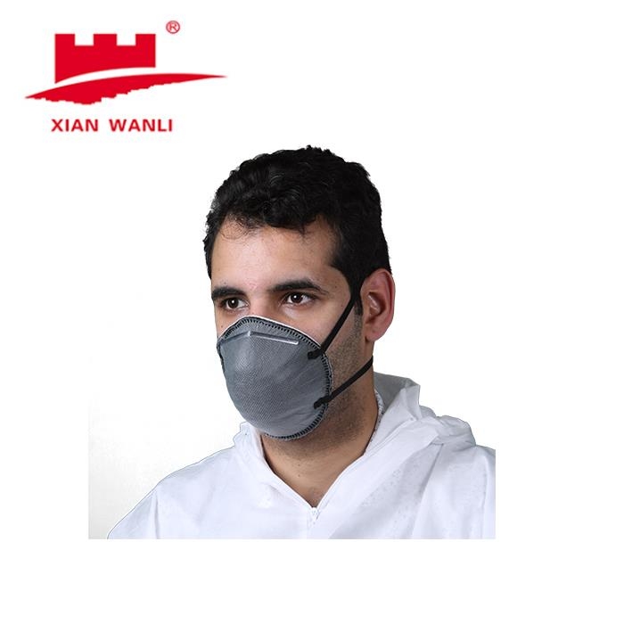 High Quality Customized FFP1  Carbon Valved Respirator Disposable Mask 4 Layer Face mask Material Non Woven Fabric