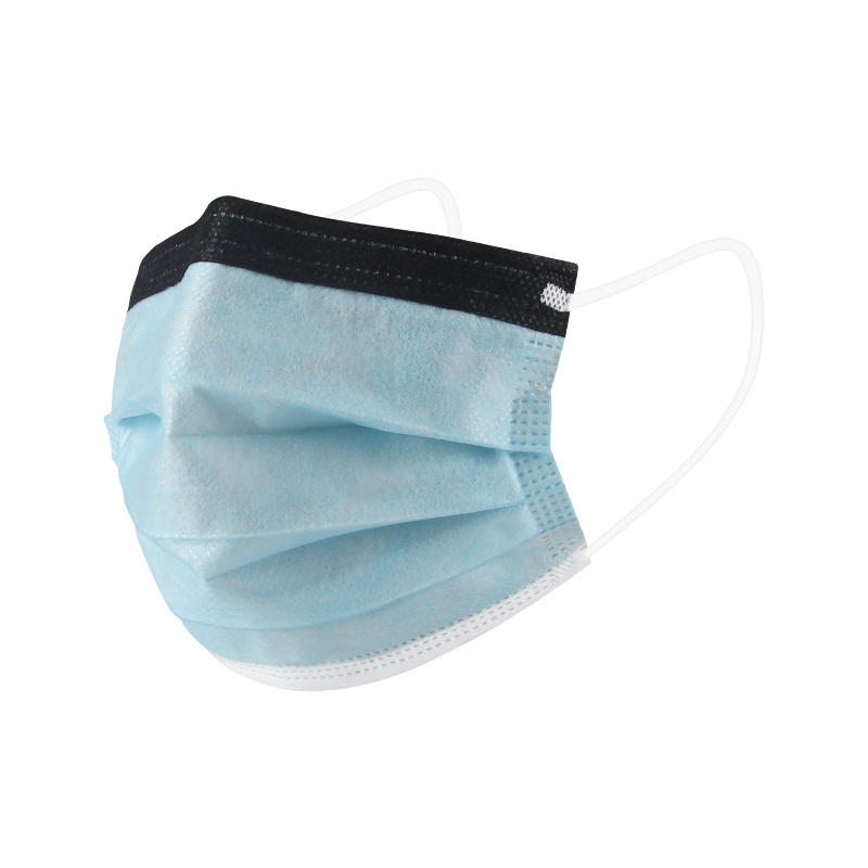 Disposable Three Layer Medical Face Mask with anti-fog foam strip ASTM LEVEL 3 Face Mask for glasses