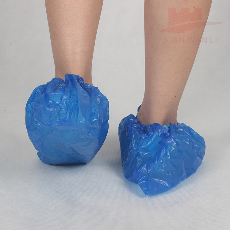 Disposable shoe cover manufacturers Waterproof CPE Plastic Shoe Cover