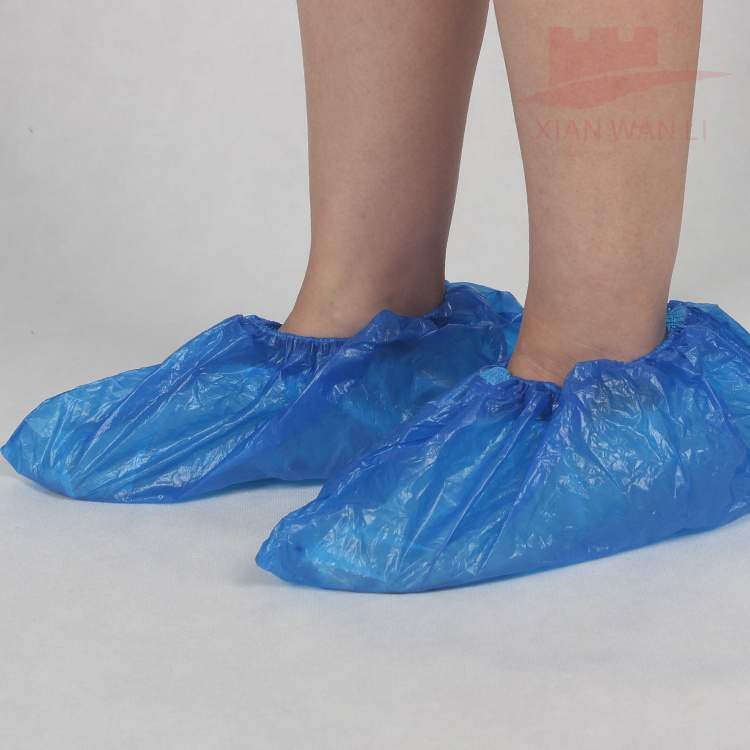 Disposable shoe cover manufacturers Waterproof CPE Plastic Shoe Cover