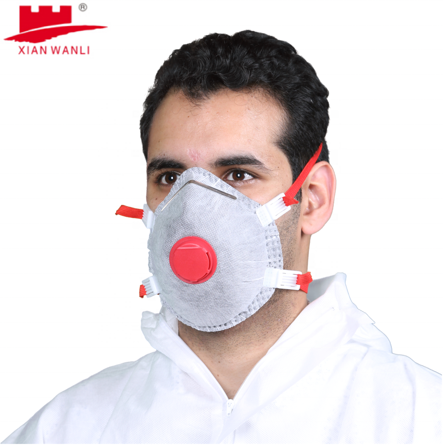 New design free samples disposable FFP1/FFP2/FFP3 respirator with valve anti dust mask for Industrial painting