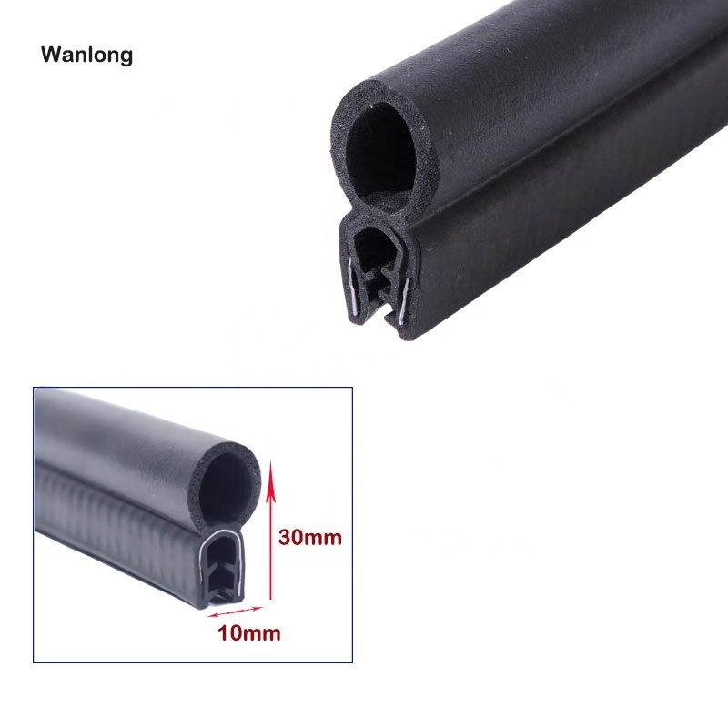 Customized EPDM Extrusion rubber seal strip for Car Window and Door