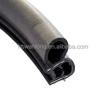 Customized EPDM Extrusion rubber seal strip for Car Window and Door