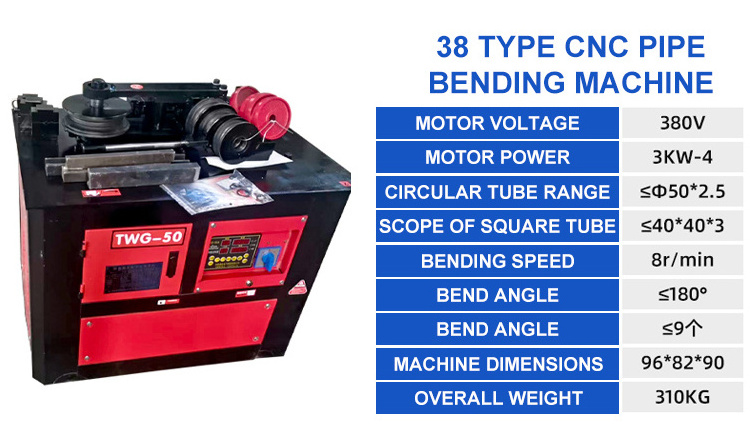 2024 Hot Sale Electric Hydraulic ARC Spring Round Shape Pipe Bending Machine CNC Pipe Bending Machine Ring Bending Machine