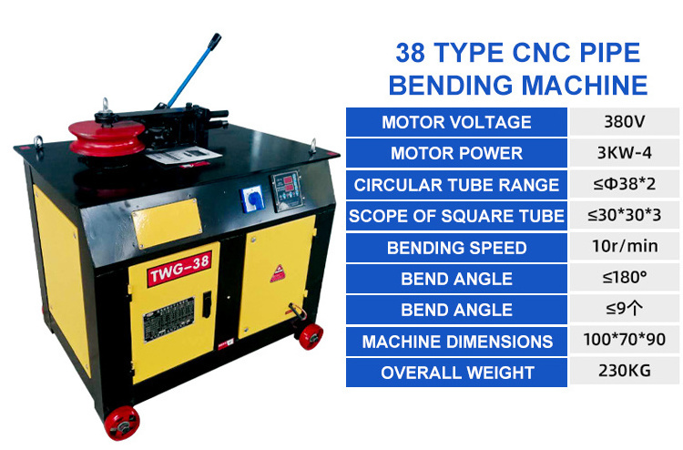 2024 Automatic CNC Construction Steel Bar Bending Machine Stainless Steel Pipe Bender Rebar Bending Machine for PVC & Aluminum