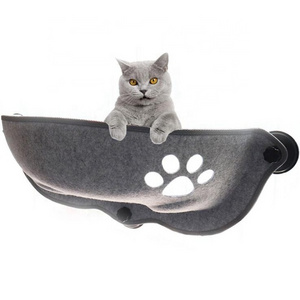 eco-friendly hot sale felt pet hammock hanging window bed cat