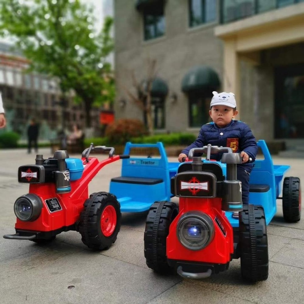 Truck Style For Children Driving On Car Of Cheap Price Electric Toy For Kids Mini Tractor