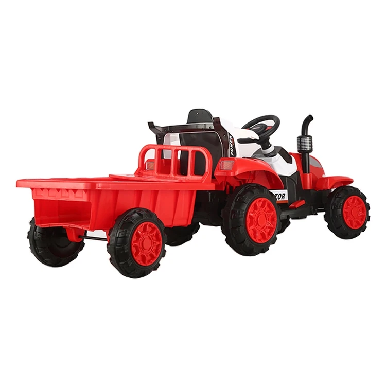 Hot Sale New Children's Electric Remote Control Car 12V 24V volt electric tractor remote control children ride on excavator car