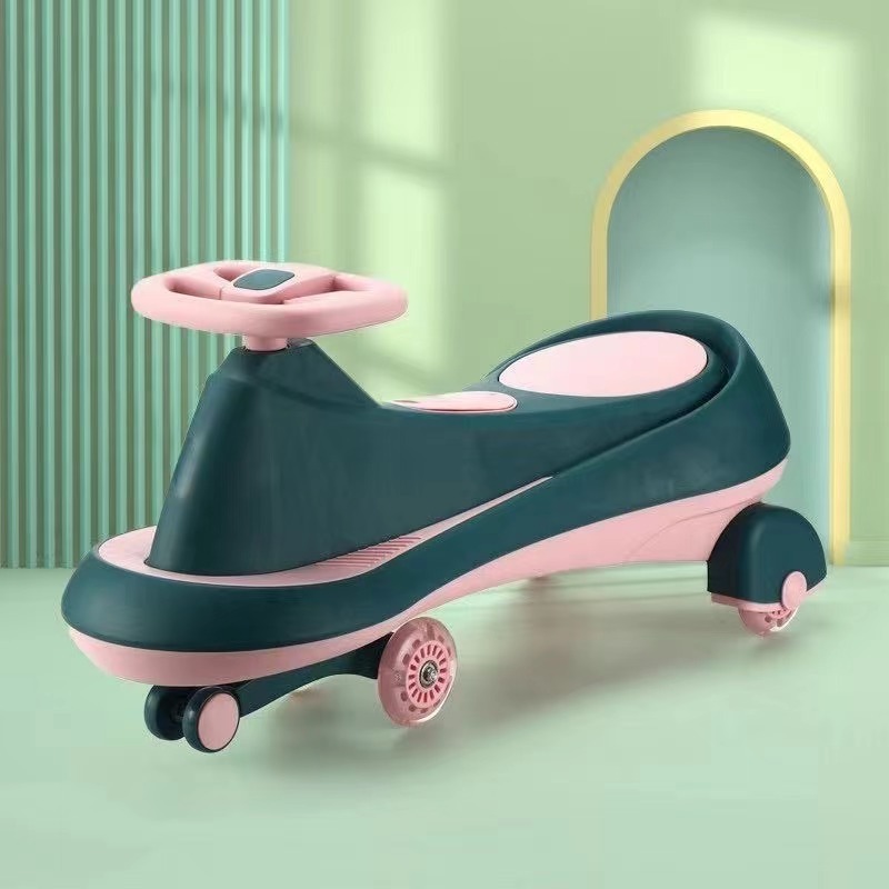 Factory Directly Sell Kids exercise plasma car style swing car ride on twist car for children and adults