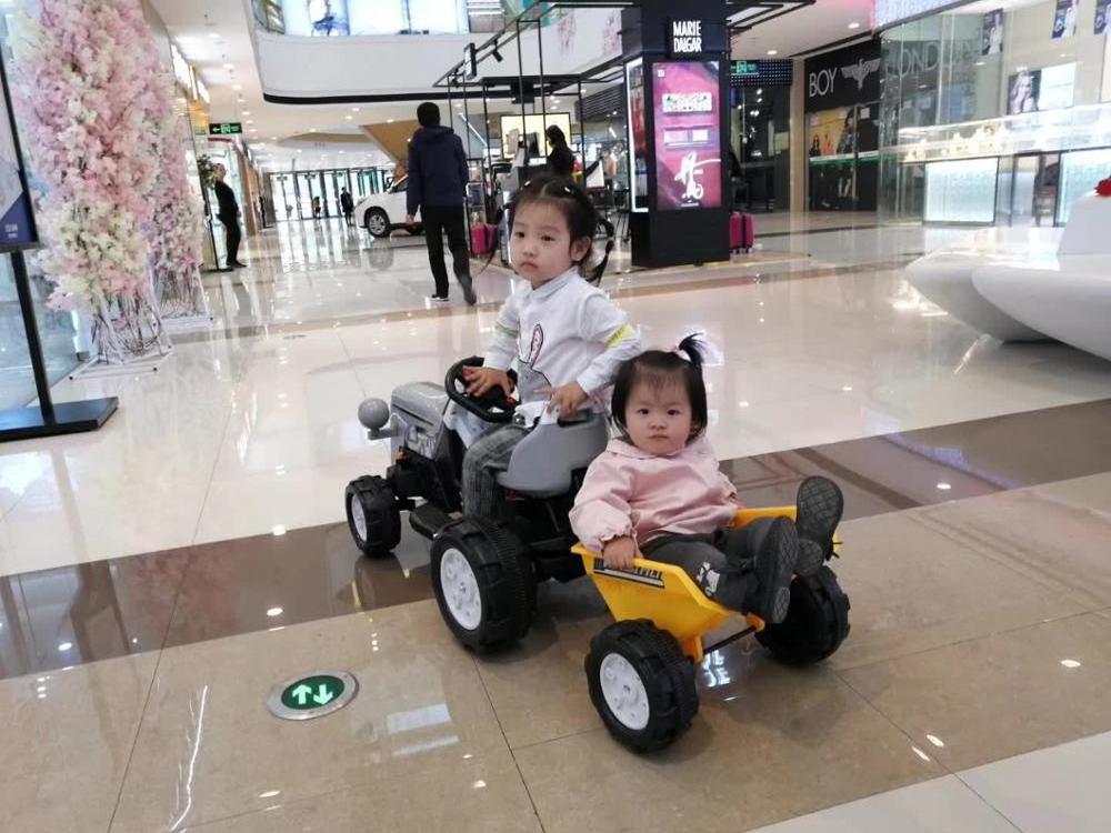 2019 Children's electric tractor kids pedal car pedal ride on excavator