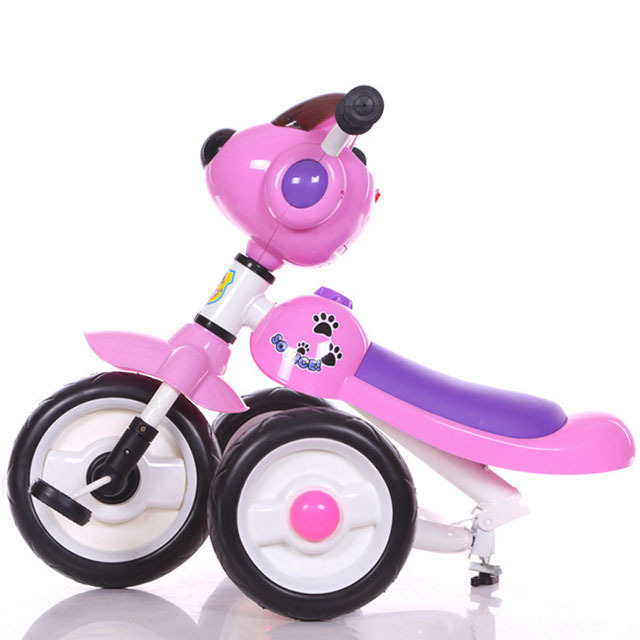 Cheap Price Folding Robot Dog Children's Small Tricycle 3 Wheels Bicycle Ride On Toy