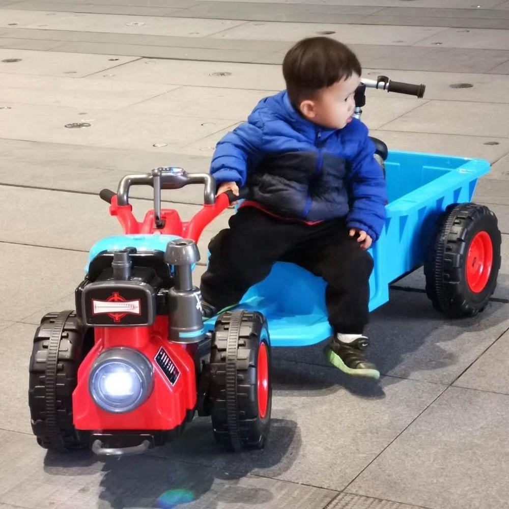 Truck Style For Children Driving On Car Of Cheap Price Electric Toy For Kids Mini Tractor