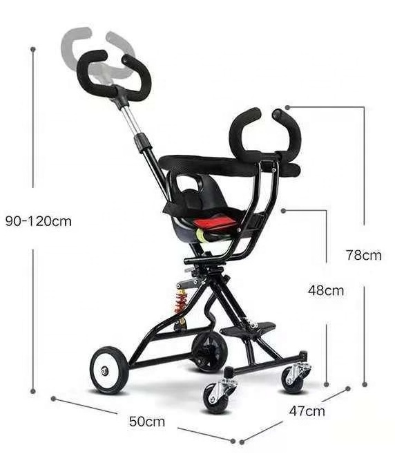 2019 New model magical stroller Wholesale foldable baby stroller with umbrella