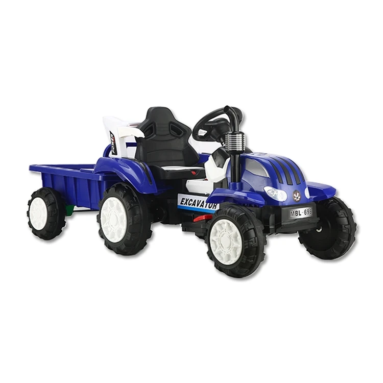 Hot Sale New Children's Electric Remote Control Car 12V 24V volt electric tractor remote control children ride on excavator car