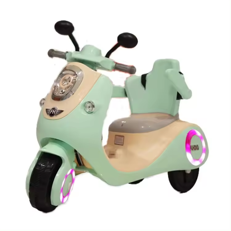 Multifunctional children's motorcycle large capacity battery wear-resistant tires children's toy electric car