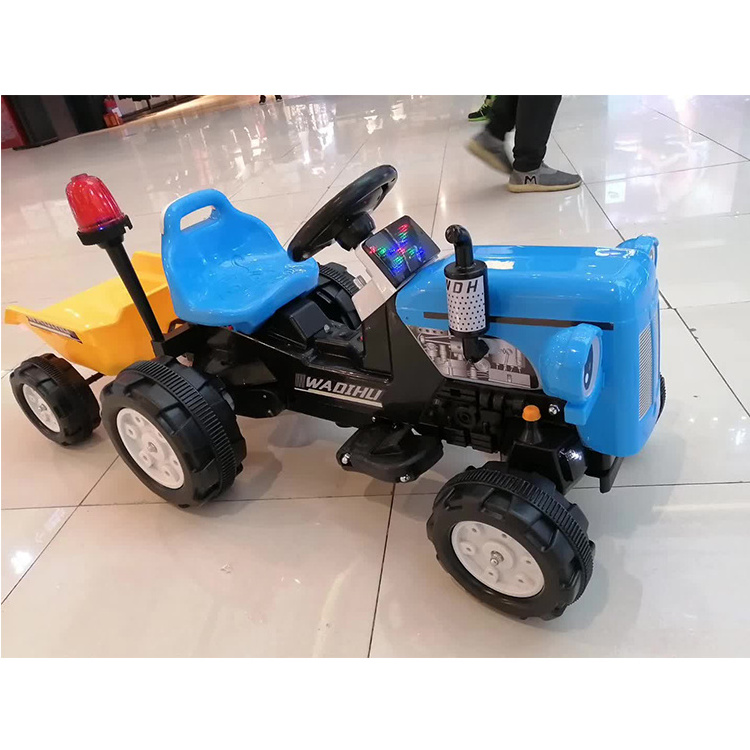 2019 Children's electric tractor kids pedal car pedal ride on excavator