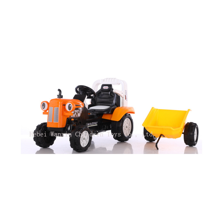 2019 Children's electric tractor kids pedal car pedal ride on excavator