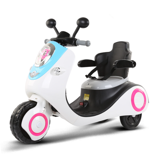 Multifunctional children's motorcycle large capacity battery wear-resistant tires children's toy electric car