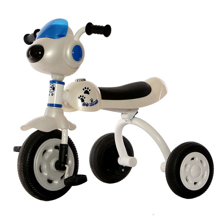 Cheap Price Folding Robot Dog Children's Small Tricycle 3 Wheels Bicycle Ride On Toy