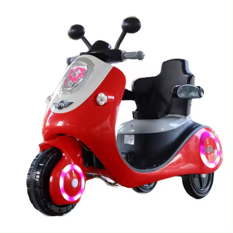 Multifunctional children's motorcycle large capacity battery wear-resistant tires children's toy electric car