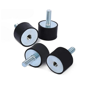 M3 M4 M5 M6 M8 Thread Male Female Air Compressor Rubber Mount Anti Vibration Isolator Shock Absorber