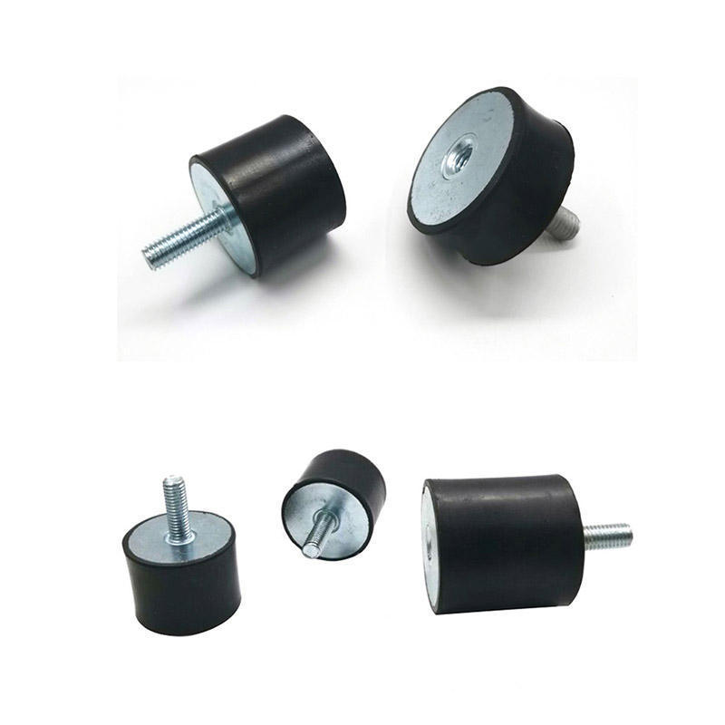 M3 M4 M5 M6 M8 M10 Generator Rubber Feet Vibration Dampers M8 Rubber Mountings With Bolt