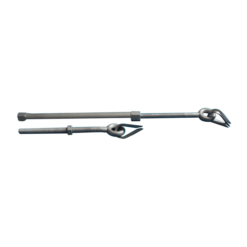 galvanized rod Stay Rod non-adjustable L1.5m D12mm with support plate 150mm * 150mm * 8mm customer can customize