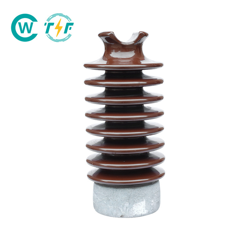 Ceramic Insulator/ Porcelain Line Post Insulator ANSI standard 57-5s/ 57-5L