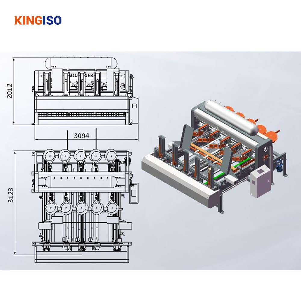 Euro Block Wood Pallets 48x40 Nailer Wood Pallet Making Machine Stringer Wood Pallet Nailing Machine price for sale