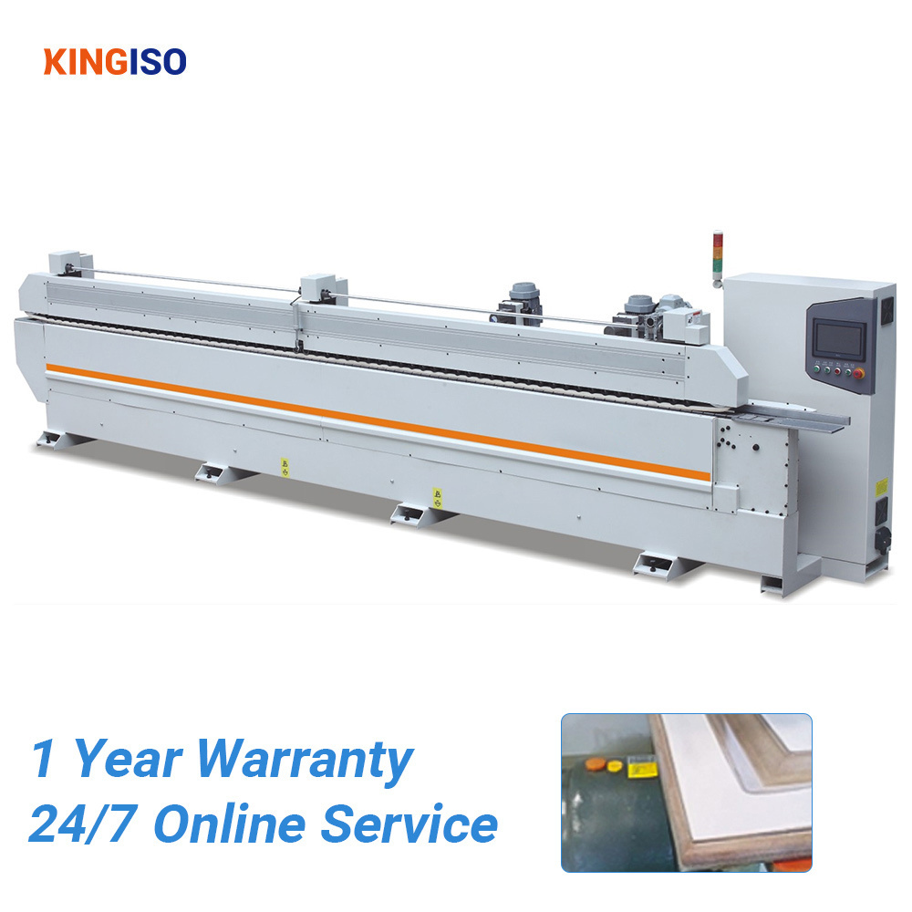 KINGISO KI-S2J2W2 Automatic Woodworking Straight Line Sander Wood Edge Sanding Machinery