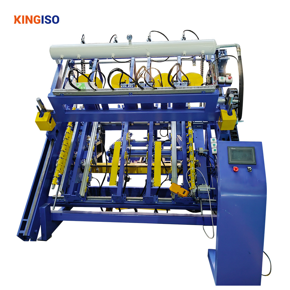 KINGISO Pallet Making Machine Automatic European Wood Pallet Production Line Wood Pallet Block Making Machine