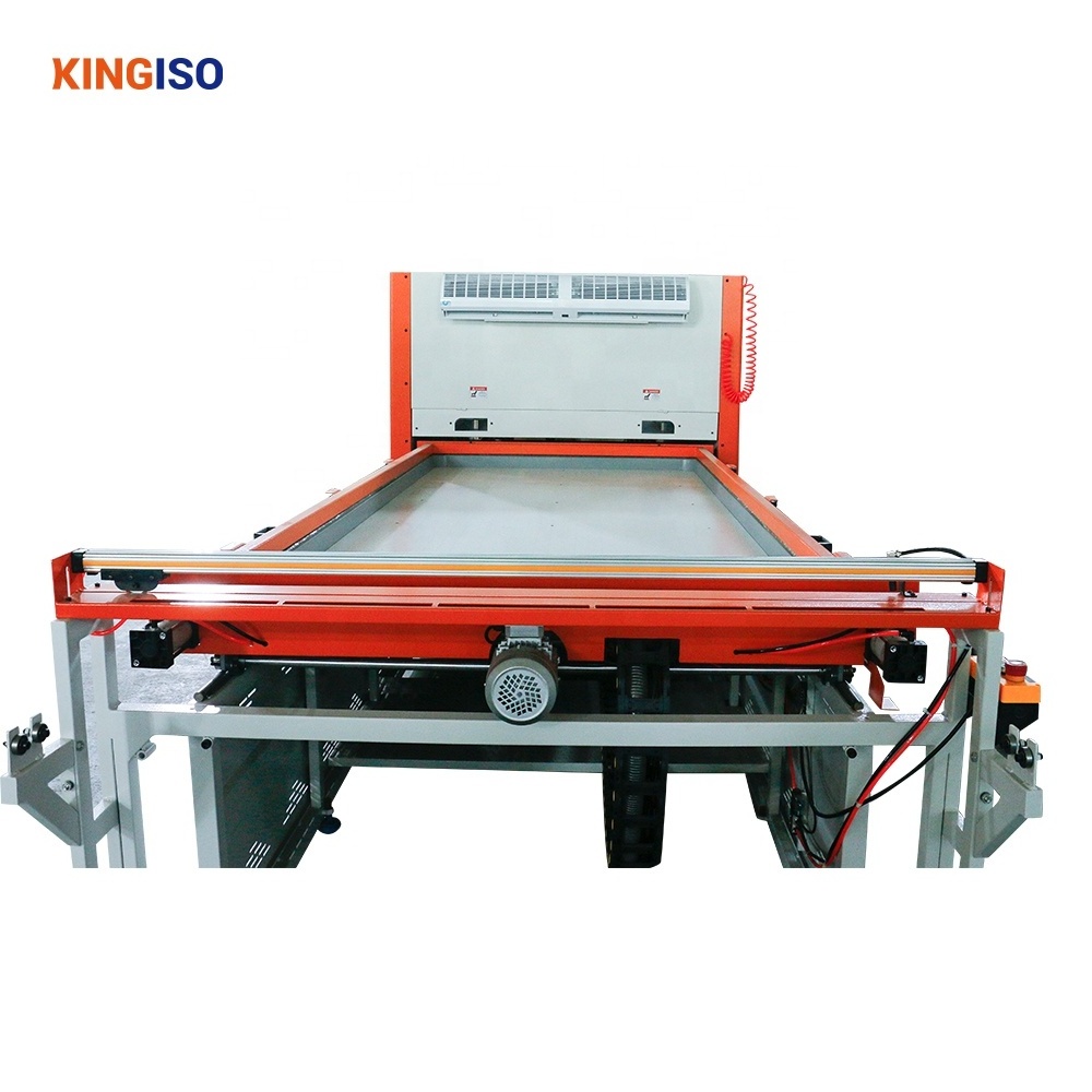 woodworking veneer vacuum membrane press wood machine